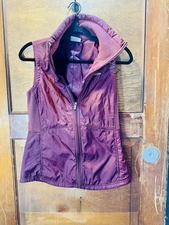 Columbia Vest Womens XS Full Zip Mix It Around II Repellency Quilted Purple