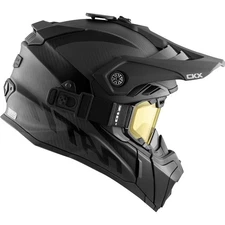 CKX Titan Airflow Carbon Backcountry Snowmobile Helmet 210 Goggles Matte Black