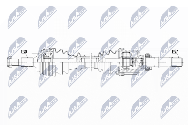 Nty Antriebswelle NPW-CT-097-image