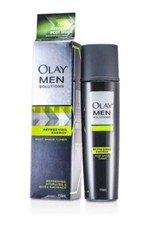 New Olay Mens Solutions Refreshing Energy Post Shave Toner 150ml - Discontinued
