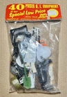 Vintage 1970s Dimestore Toys Knockoff G.I. Joe Figure Accessories & Weapons Pack