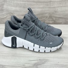Nike Free Metcon 5 New Smoke Grey nby White Mens Size 10.5 DV3949-003