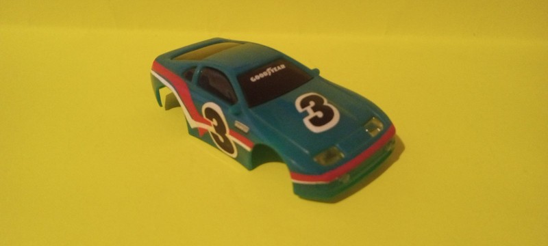 TYCO BODY W/LIGHT BAR NISSAN 300 ZX TURBO HO SLOT MINT NEW NOS OUT OF PKG MINT!