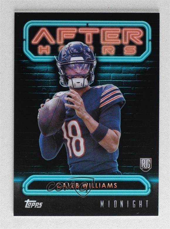 2024 Topps Midnight After Hours Caleb Williams #AH-18