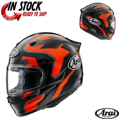 NEW! ARAI SIGNET-X RED ROBOTIK FULL FACE MOTORCYCLE HELMET - PICK SIZE