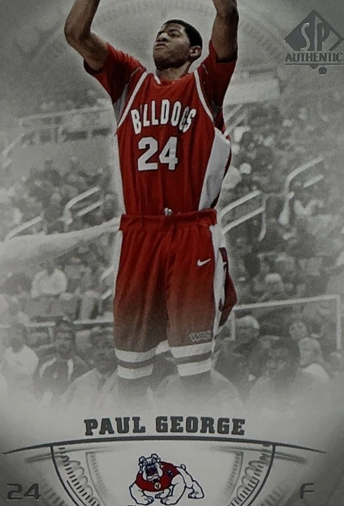 Paul George PSA 10 - 2013 SP Retrato Auténtico - Fresno, Pacers, Clippers, 76ers Foto 4 de 4