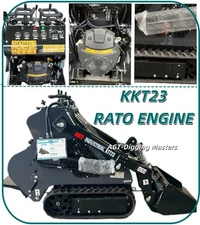 AGT KTT23 Stand On Mini Skid Steer Loader  with RATO Engine V-Double Cylinder