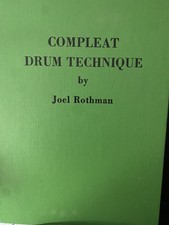 Joel Rothman Compleat Drum Technique Hardcove...