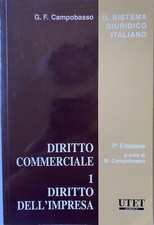 Vendo lotto 8 testi universitari per giurisprudenza  (diritto commerciale)