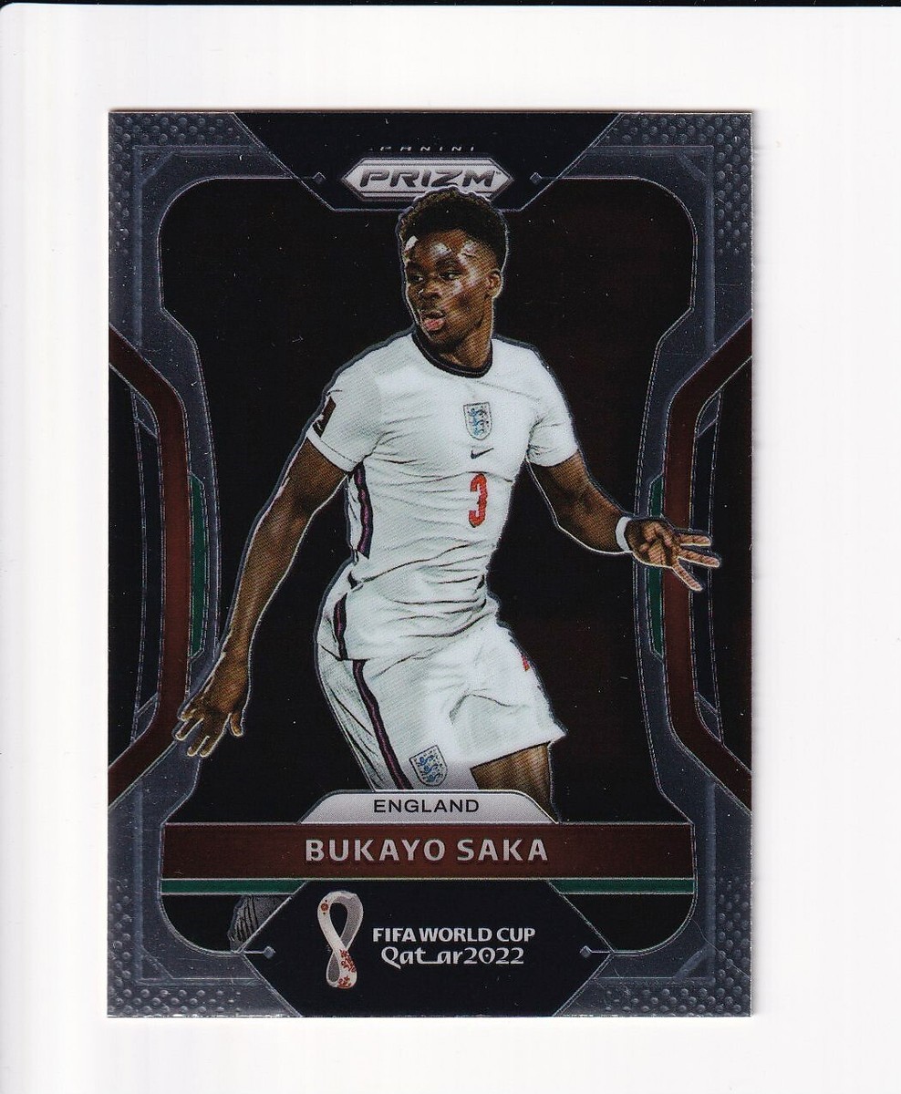 2022 Panini Prizm World Cup BUKAYO SAKA Rare ENGLAND SOCCER CARD