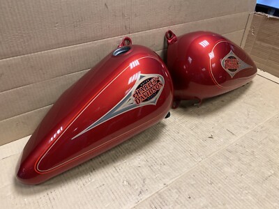 Harley Davidson Softail Heritage FLSTC 1997 Fuel Tank Set Patriot