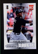 2012 Panini Prizm Baseball #181 Starling Marte Rookie Card - Pittsburgh Pirates. rookie card picture