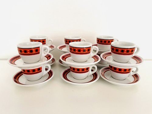 🟠 Tazzine caffe Paulista Lavazza Armando Testa Caballero Carmencita pubblicità - Zdjęcie 2 z 7