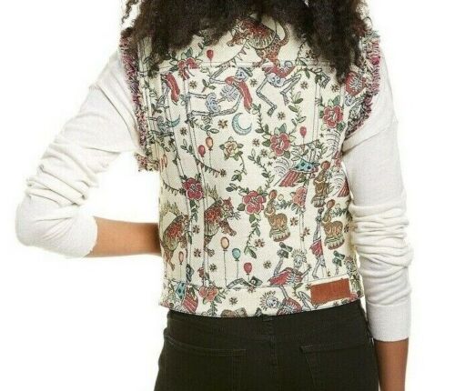 Zadig & Voltaire Kio Deluxe Tapestry Brocade Vest Size Medium NEW!!! - Picture 2 of 6