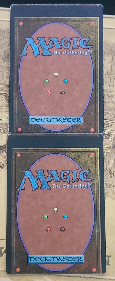 MTG ICE AGE MISCUT CONNECTORS Tor Giant + Cooperation Factory Cut Misprint Error - Image 4 of 4