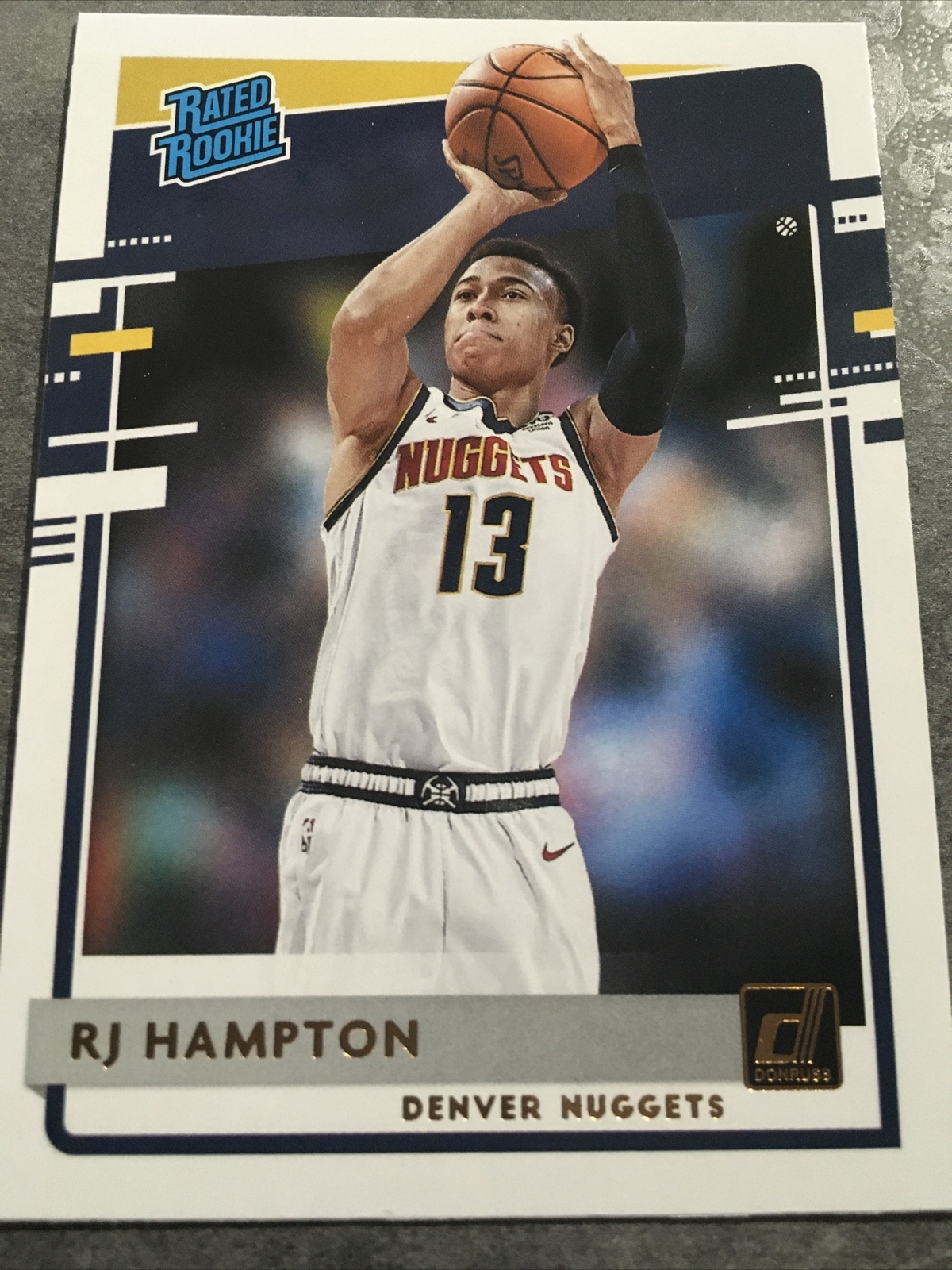 RJ Hampton  Nuggets 2020-21 Donruss Rookie #237