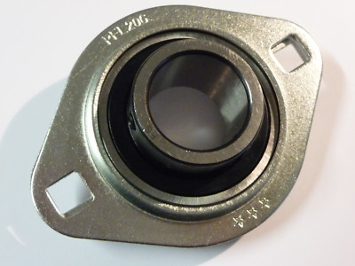 **  2x Blechgehäuse PFL206  +  1x Spannlager SB206   ** NEU **
