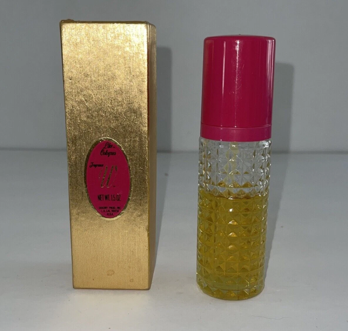 perfume in hot pink bottle