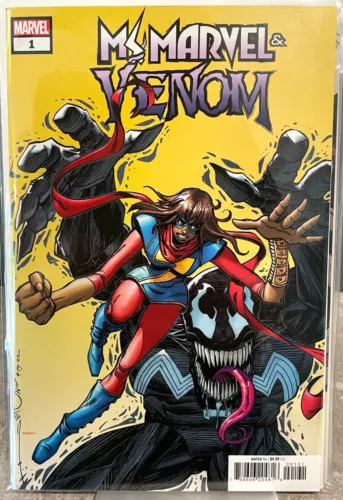 Ms. Marvel & Venom #1 (Marvel Comics, 2022) Simonson Variant Cover