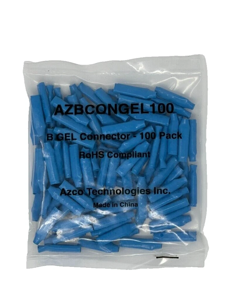 AZCO B Connectors, Gel Filled, 16-26AWG, 500 Count, Waterproof, Crimping Tool - Image 3 of 3