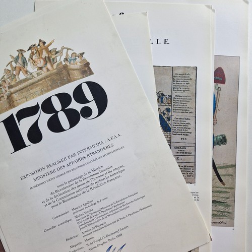 1789. Exposition realisee par Intermedia / A. F. A. A. / Ministere des Affairs E - Foto 1 di 5