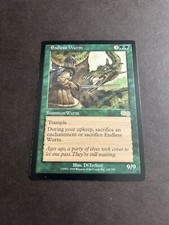 Endless Wurm - Urza's Saga NM Unplayed Magic: The Gathering Free Shipping