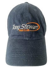 Tony Stewart Fan Club Navy Hat Cap w Orange, Gray  Signature Home Depot Patch