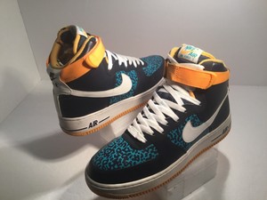 Menâs Nike Air Force 1 Basketball Athletic Shoes Size 9.5M Leather #315121-409 | eBay