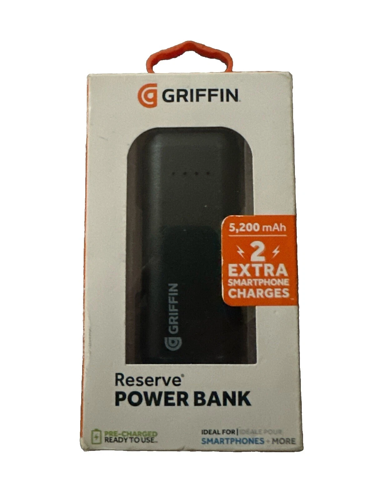 Bancos de energía del teléfono celular Negro Griffin