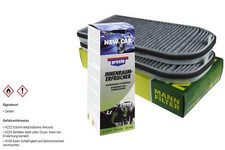 MANN Innenraum-Filter CUK 3642-2+Presto Klima Fresh New Car Duft für BMW 7er E38