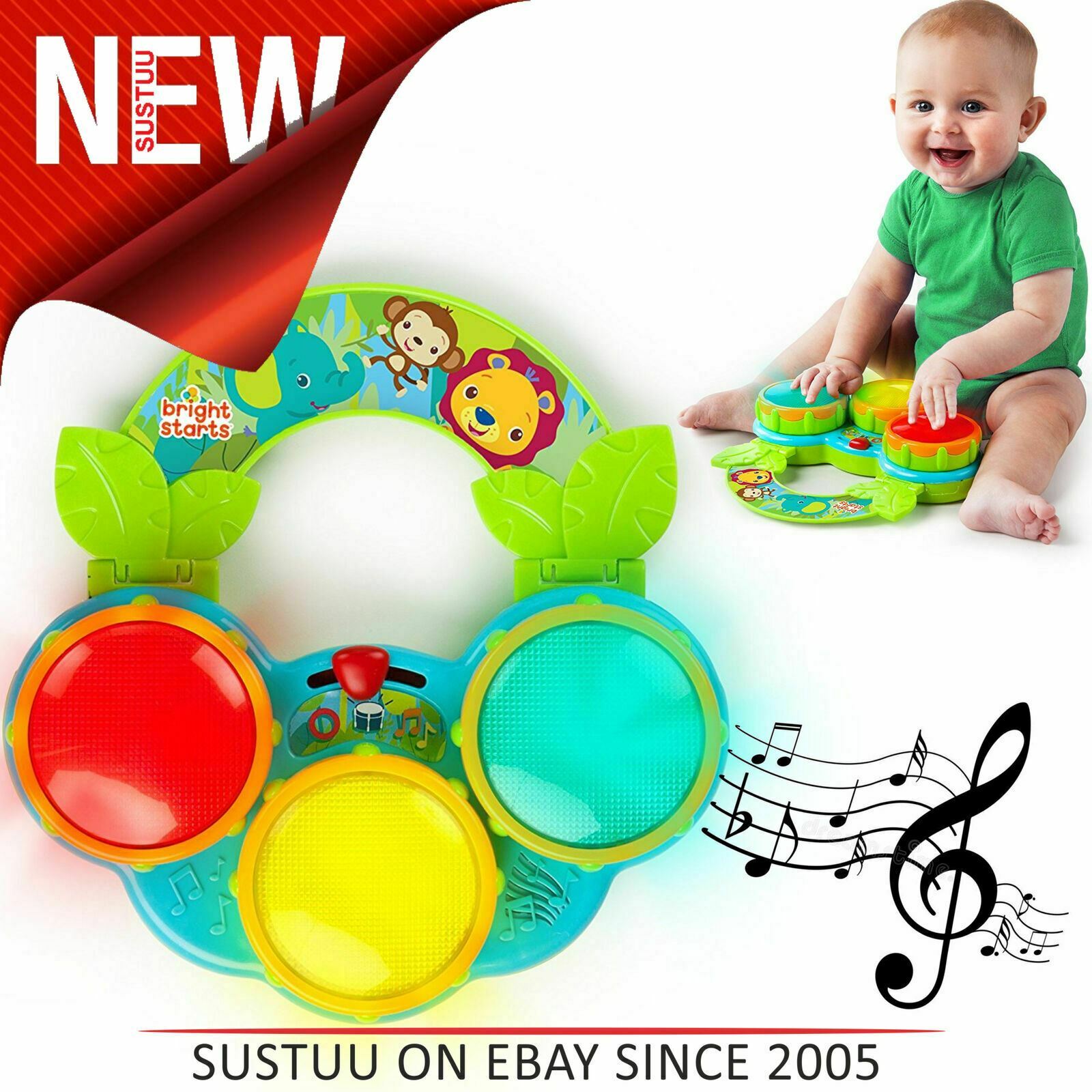 bright starts safari beats musical toy