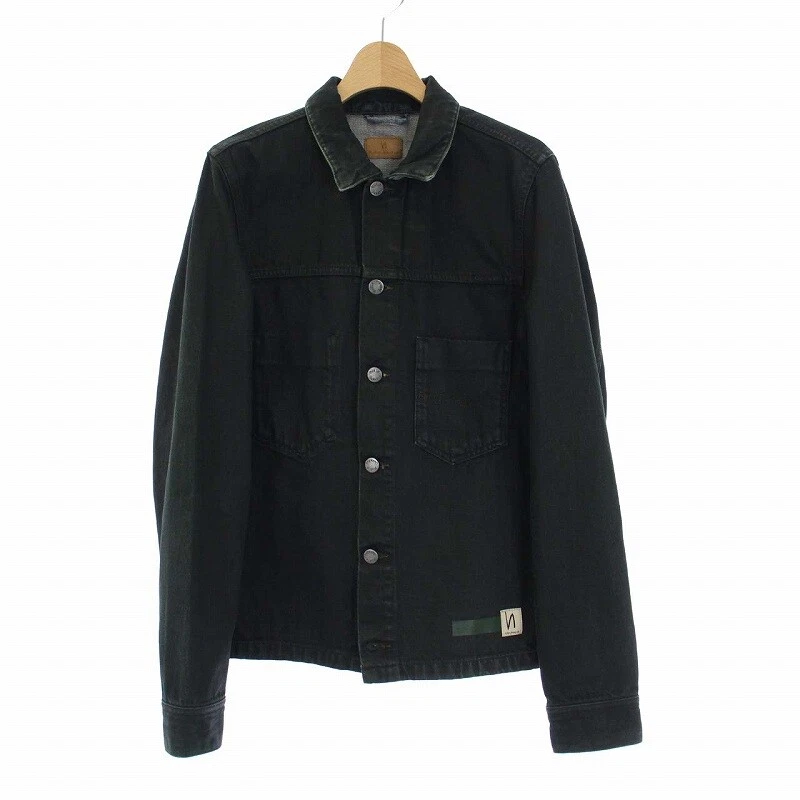Japan Used Fashion Nudie Jeans Ronny Army Coated Indigo Ronnie Jean