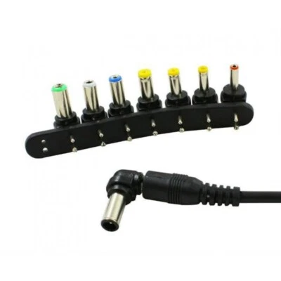 per adattatore connettore di alimentazione CC Spina maschio da 5,5 x 2,5 mm a convertore accoppiatore jack femmina da 7,4 x 5,0 mm per HP per Dell Lapto  7