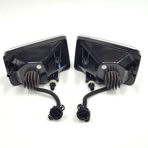For 2007-2014 Silverado Tahoe Suburban Clear Fog Driving Lights Lamps Pair LED - Picture 9 of 12