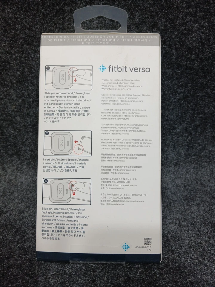 Оригинальный Fitbit Versa классический группы белый цвет размер большой L новый открытая коробка - Изображение 2 из 4