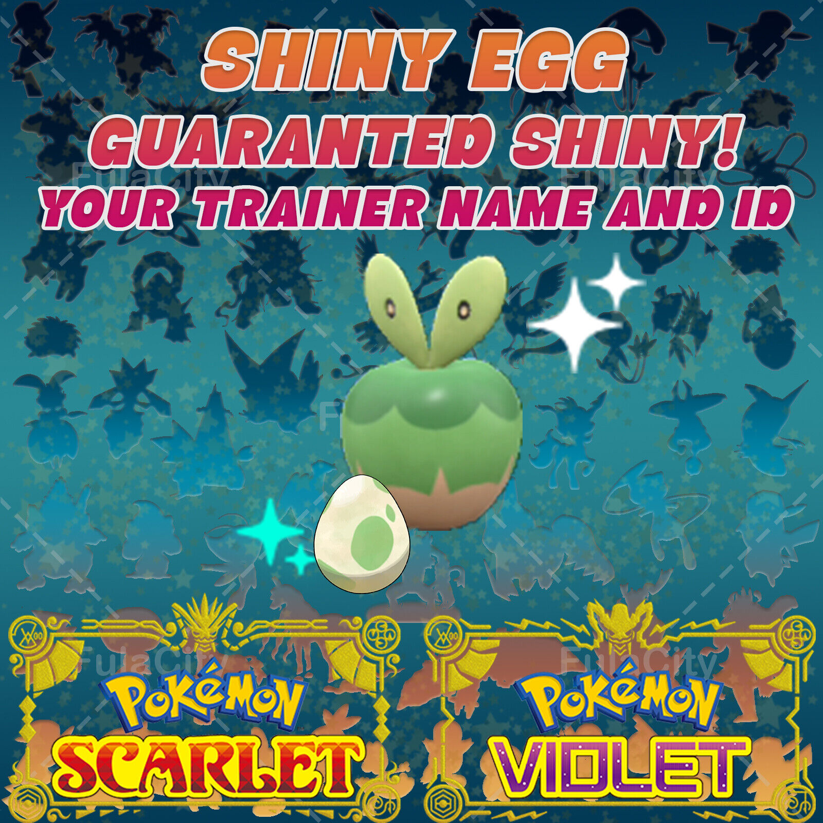 ONLY $1.99 PER EGG: ALL SHINY EGGS 6IV ✨ GOOD NATURE! POKEMON