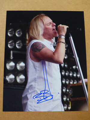 URIAH HEEP Bernie Shaw signed Autogramm signiert auf 20x25 cm Foto