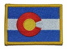 Colorado State Flag - 2x3 Patch