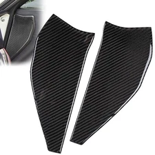 Real Carbon Fiber Side Dash Board Door Inner Trim Cover Fits 13-20 BRZ GT86 FRS