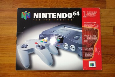 nintendo 64 original box