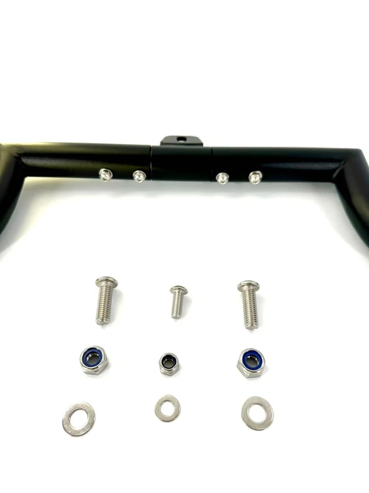 NEW BLACK Highway Engine Guard Bar 1.25" HARLEY BREAKOUT Night Train Deuce 00-17 - Image 3 of 4