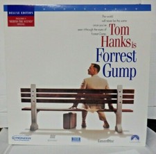 Forrest Gump Hanks Deluxe Edition Widescreen Paramount 1995 Laserdisc 102721TILD