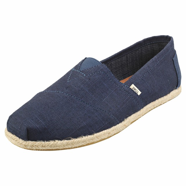 toms navy espadrilles