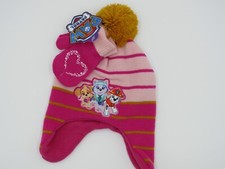 Paw Patrol Beanie Hat Mittens Gloves Set For Girl