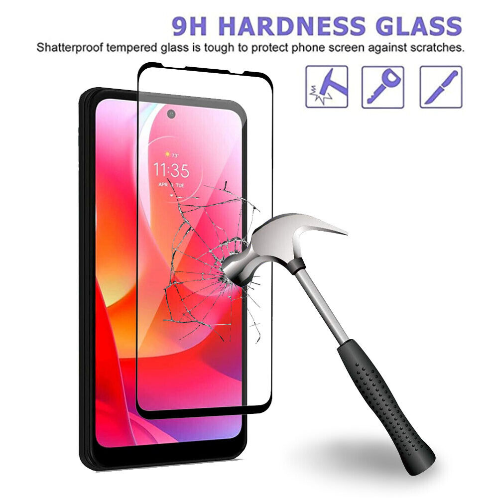 6 PACK For Motorola Moto G Power/G Play/G Stylus Tempered Glass Screen  Protector