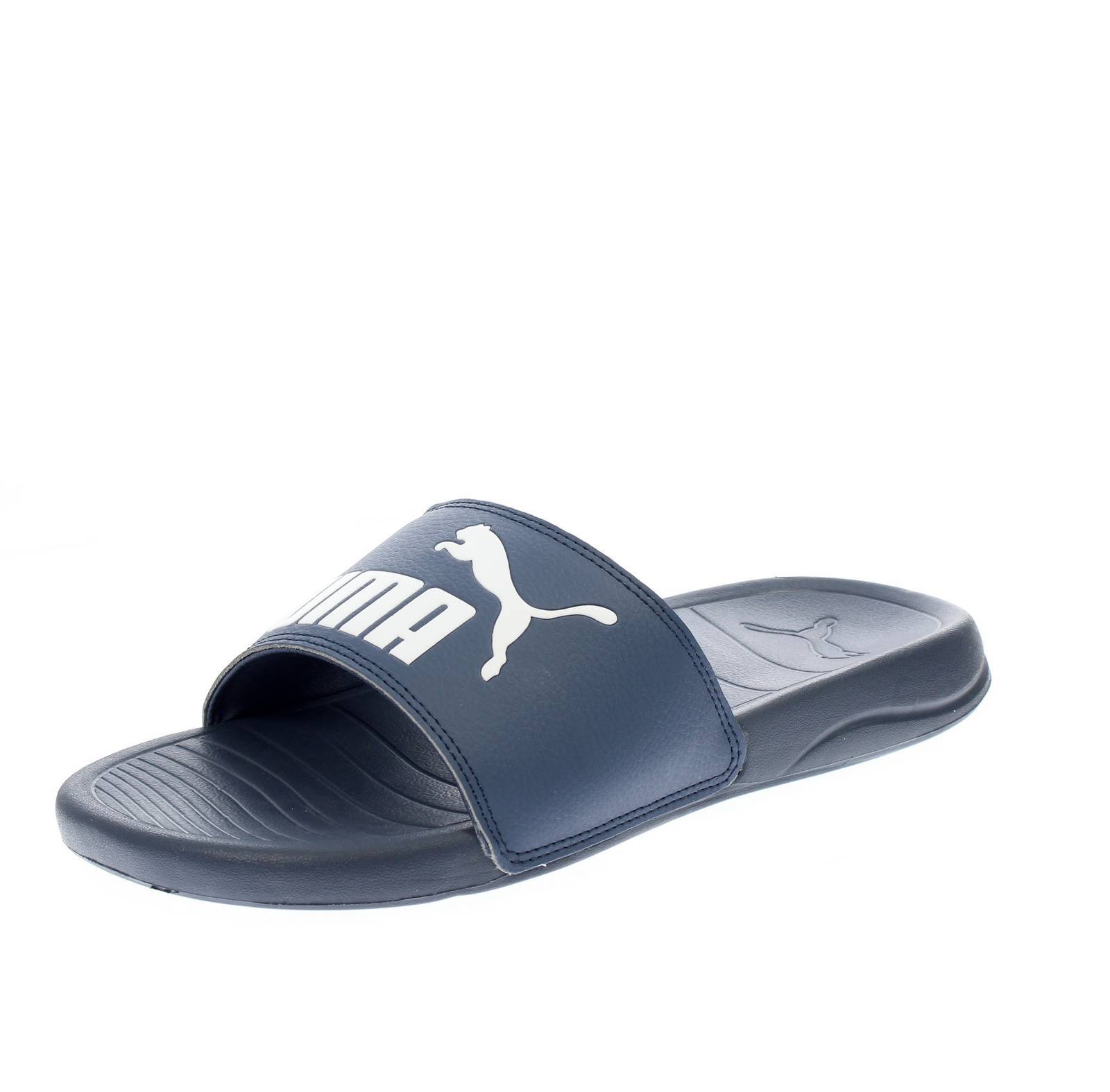 Puma Popcat 20 - Slippers In Gomma Blu - Taglia 39 [6 US 25cm] Scarpe Uomo
