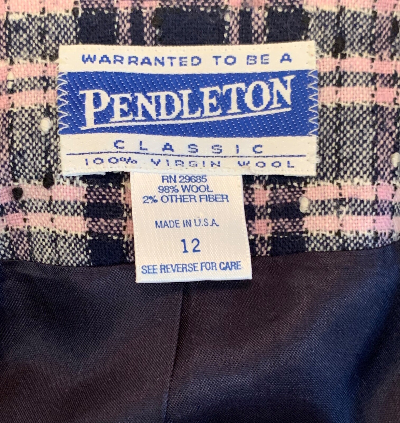 Pendleton Classic Women’s 3-Button Suit Jacket Bl… - image 4