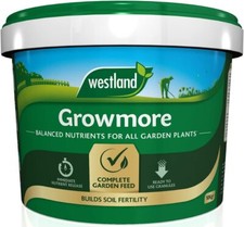 Westland Growmore Balanced Nutrients For All Gardens and Plants 1.5kg, 4kg, 8kg