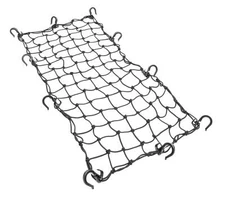15in x 30in Elastic Cargo Net with 10 Adjustable Hooks and Tight 2in x 2in Me...