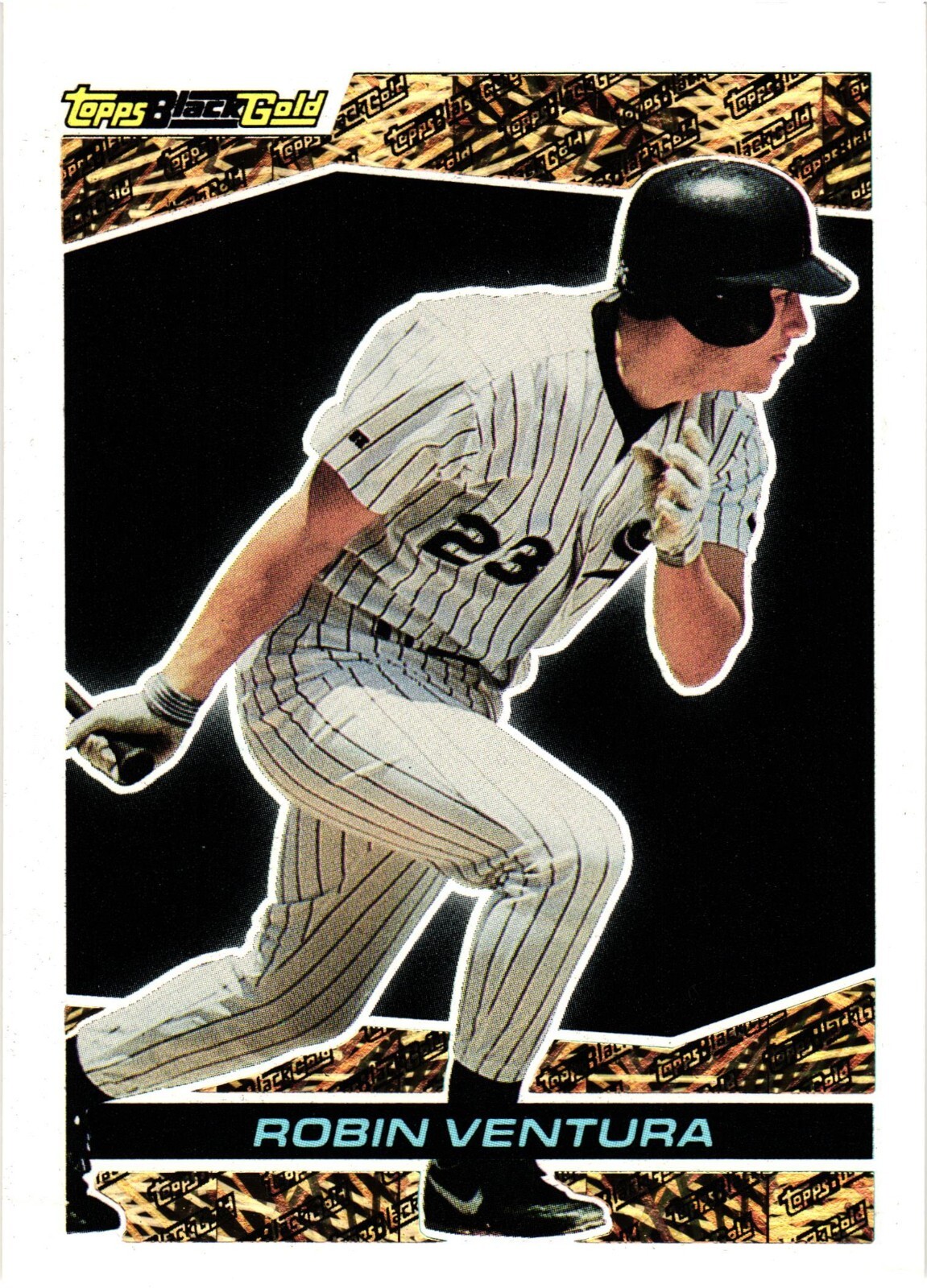 1993 Topps Black Gold #43 Robin Ventura Chicago White Sox Baseball Card